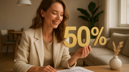 50% кэшбэк на дизайн-проект